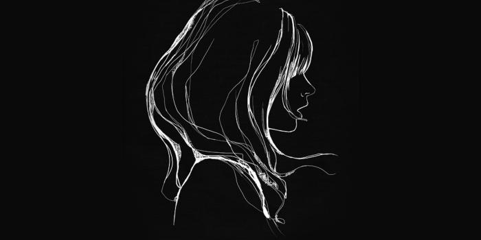 2732x2732 az88-drawing-simple-minimal-girl-illustration-art-dark-wallpaper