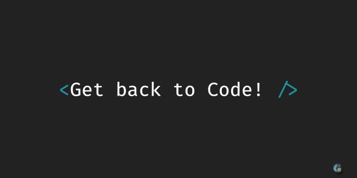 1960x1080 Get Back To Code, HD Computer, 4k Wallpapers, Images, Backgrounds