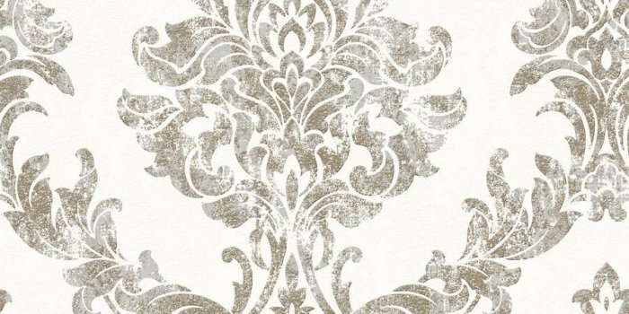 900x900 Graham & Brown Surface 56-sq ft White And Gold Vinyl Textured Damask