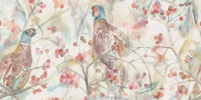 1200x1178 Voyage Blackberry Row Cream Wallpaper