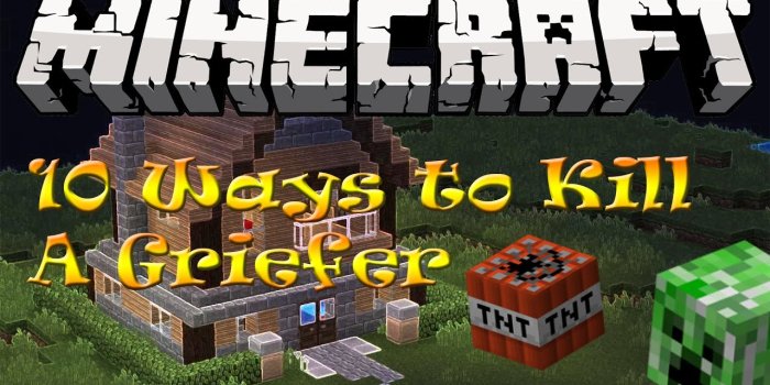 1920x1080 10 Ways to Kill a Griefer (Minecraft Machinima)
