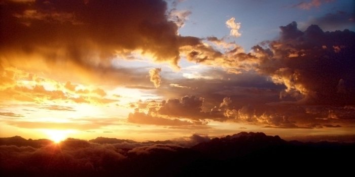 1920x1080 Nature Sky Clouds Sunlight Color Sunset Wallpaper [1920x1080]