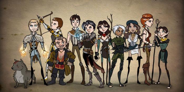 1680x1050 Dragon Age 2 Drawn Wallpaper – Background Wallpaper HD