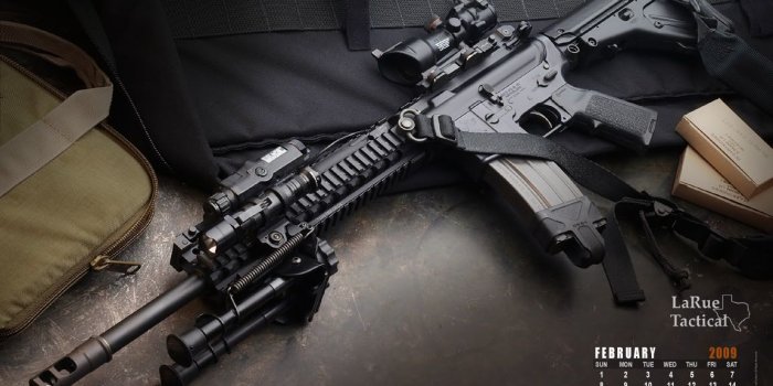 1152x720 LARUE TACTICAL CALENDAR WALLPAPER
