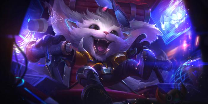 7000x4131 Super Galaxy Gnar | LoL Wallpapers