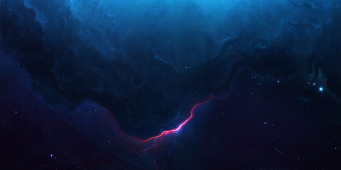 2560x1600 Blue Nebula Scenery, HD Artist, 4k Wallpapers, Images, Backgrounds