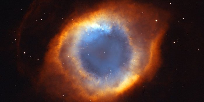 1024x768 Helix Nebula - Free Space Wallpaper on Sea and Sky