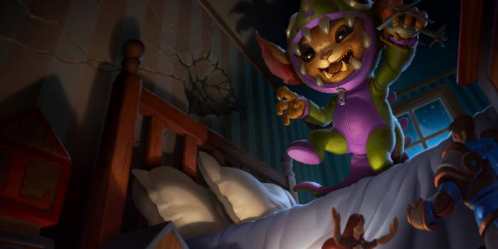 7000x4130 Dino Gnar Splash Art 4k HD Wallpaper Official Artwork League Of