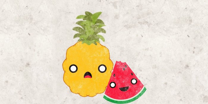 1920x1200 Pineapple and watermelon wallpaper - Digital Art wallpapers - #20583