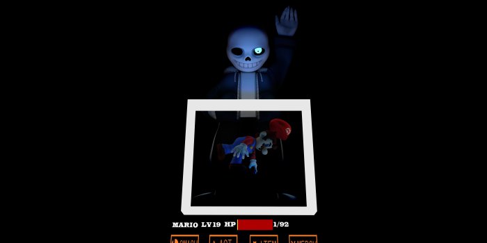 7680x4320 Sans in Smash! (Undertale Wallpaper) : Undertale
