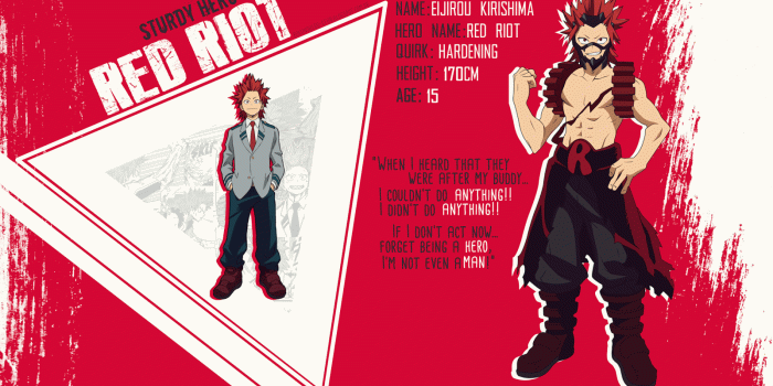 1600x899 Eijiro Kirishima Wallpapers