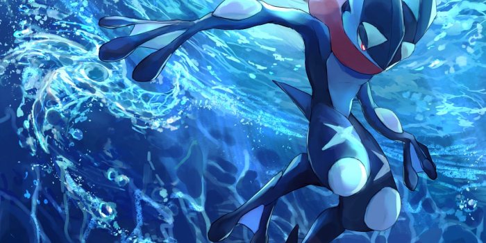 1266x1000 Greninja - Pokémon - Zerochan Anime Image Board
