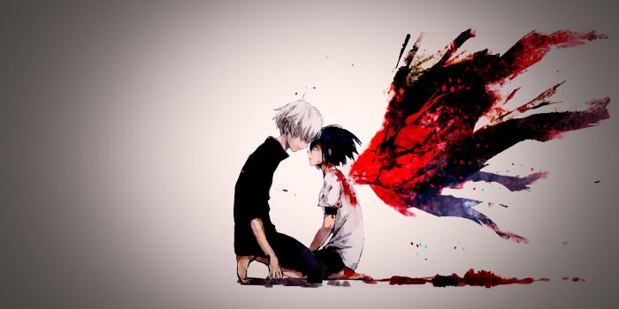 5464x3072 Tokyo Ghoul, Kaneki Ken, manga, Kirishima Touka HD wallpaper