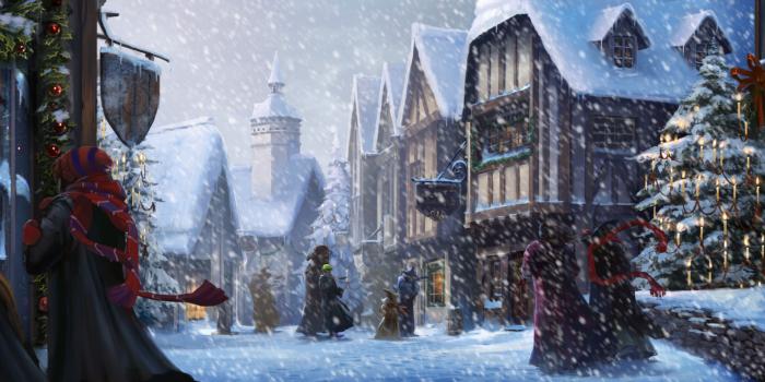 4140x1500 Hogsmeade | A Hogwarts Student