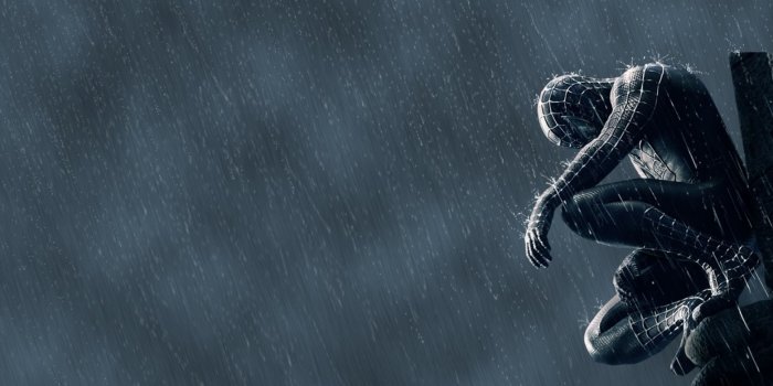 2560x1600 Spider Man In The Rain ❤ 4K HD Desktop Wallpaper for 4K Ultra HD TV