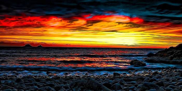 1920x1200 Beach Sunrise Wallpapers