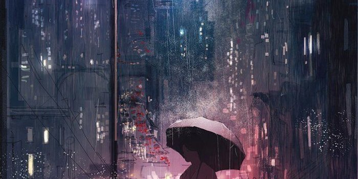 704x1135 New Anime Rain Scenery Wallpaper Hd | HD Wallpaper