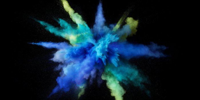 2560x1440 Cyan Color Burst HD wallpaper