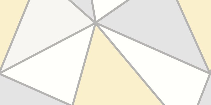 1768x1800 Advantage Apex Yellow Geometric Wallpaper