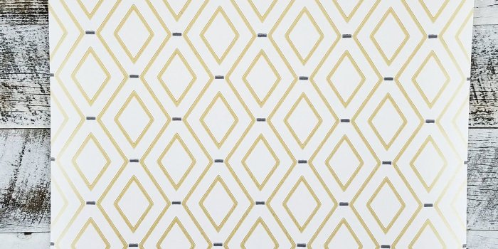1400x1400 Waverley Classic Diamond Duo Harlequin Geometric Wallpaper