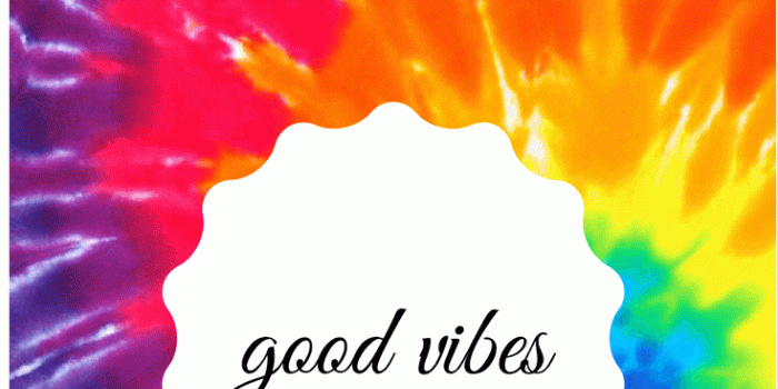 735x1102 good vibes wallpaper- made with canva tie dye hippy wallpaper for
