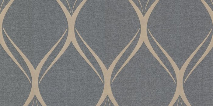 1200x1360 Gustav Silver Geometric Wallpaper