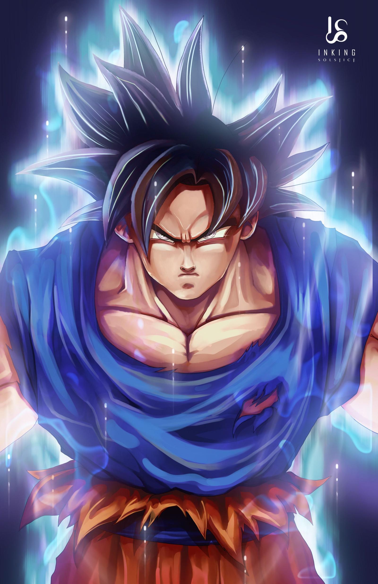 1920x2967 Ultra Instinct Goku Wallpaper - Digital Art by Ian Singh #4452
