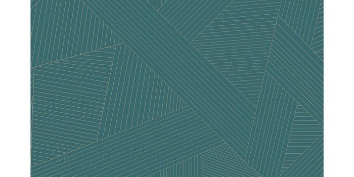1000x1000 Brewster 2734-M1482 Preston Teal Geometric Wallpaper