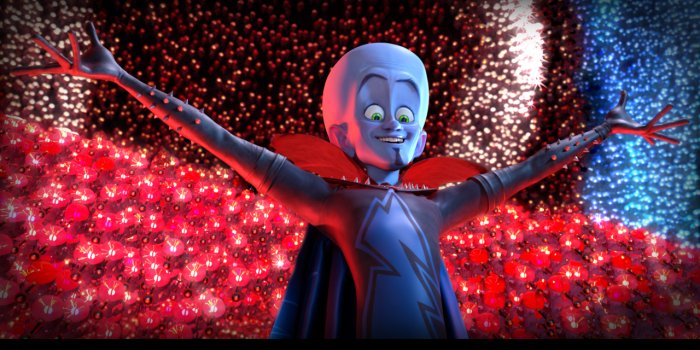 1280x1024 Evil Megamind from Dreamworks Desktop Wallpaper