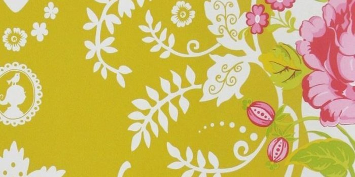 800x1200 Shabby Chic wallpaper yellow