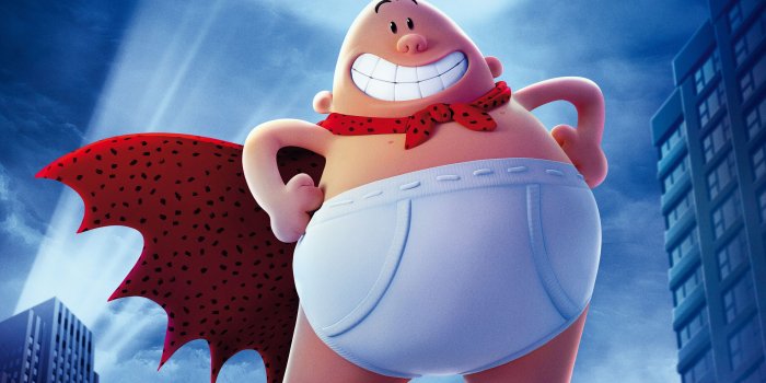 3424x4750 Wallpaper Captain Underpants, Animation, Action, Adventure