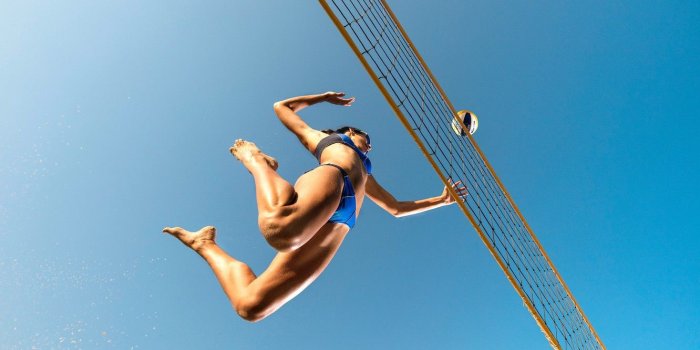 1332x850 Wallpaper girl, mesh, the ball, volleyball images for desktop