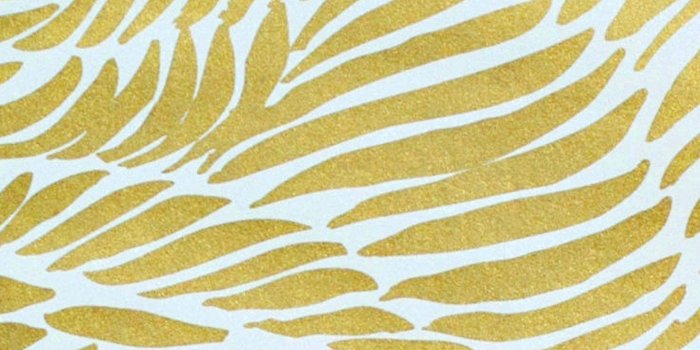 1638x2048 Sample Plume Wallpaper in Rich Gold design by Jill Malek – BURKE DECOR