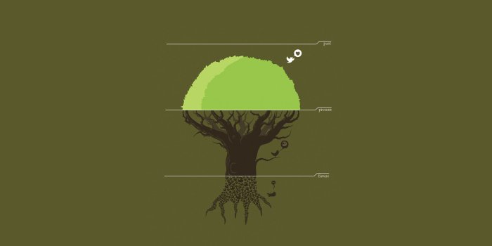 2560x1600 trees, vectors, presents, Threadless, past, depressing :: Wallpapers