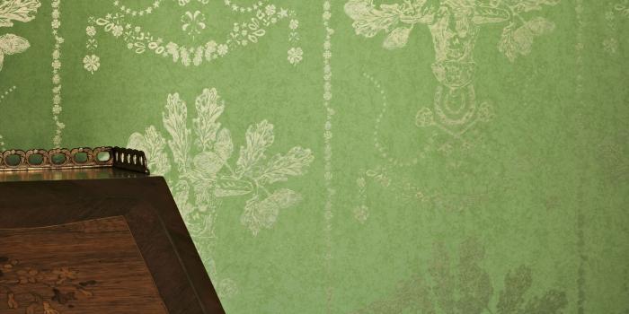 3558x5516 Lucky Charms' wallpaper (georgian green) | Wallpaper Love in 2019