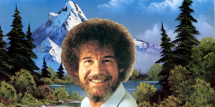 2362x1844 Best 42+ Bob Ross Wallpaper on HipWallpaper | Purple Cross Wallpaper
