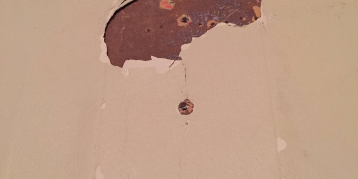 2448x3264 drywall - How to fix wall with paint and wallpaper? - Home