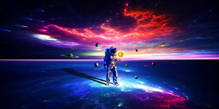 3840x2160 Download wallpaper 3840x2160 cosmonaut, astronaut, space suit, space