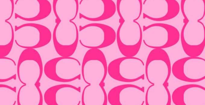 680x1209 コーチ/定番モノグラムピンク iPhone壁紙 Wallpaper Backgrounds iPhone6