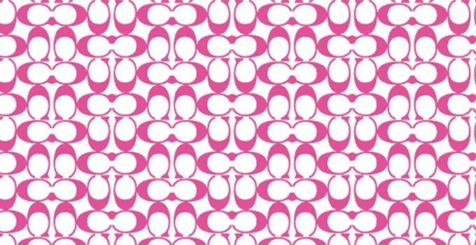 680x1209 コーチ/ピンクモノグラム iPhone壁紙 Wallpaper Backgrounds iPhone6/6S