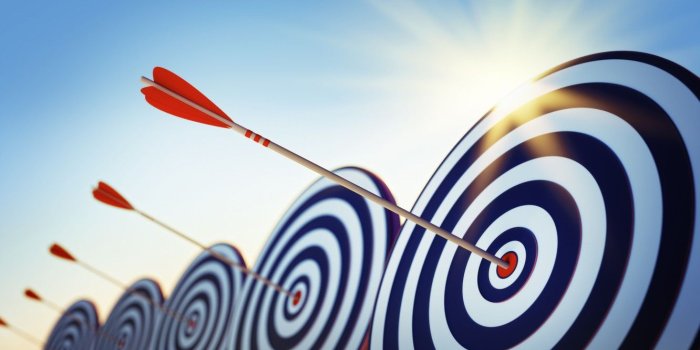 1332x850 Wallpaper goal, art, arrow, arrows, target, the shooting range