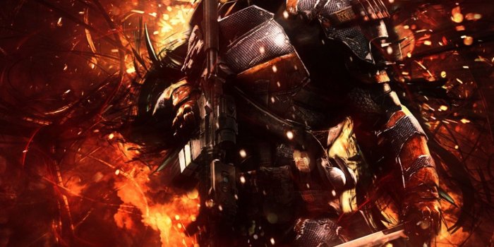 1440x1280 Badass deathstroke wallpaper : arrow