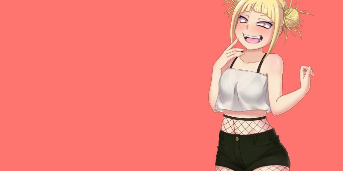 1332x850 Wallpaper background, mesh, shorts, toga himiko, my hero academia