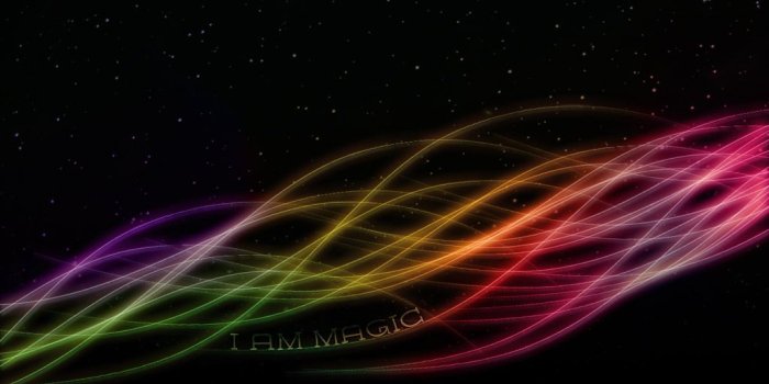 1024x768 I Am Magic inspirational wallpaper | Effortless Vitality