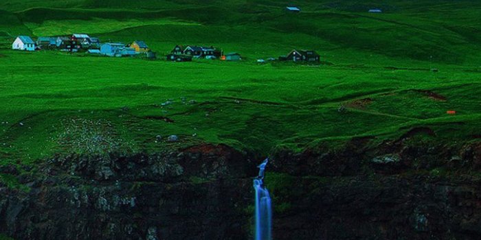 1080x1920 Fresh Vitality Country Pretty Little Waterfall #iPhone #6 #wallpaper