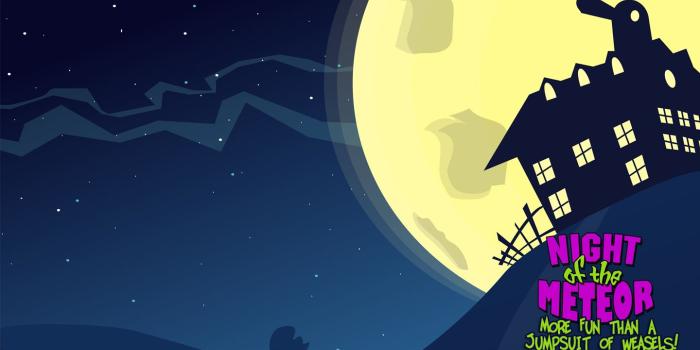 1440x900 Night of the Meteor