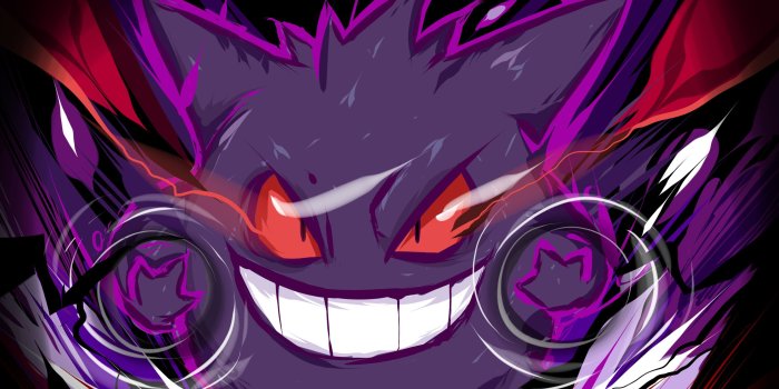 2880x1800 Pokemon Gengar illustration, Gengar, Pokémon HD wallpaper