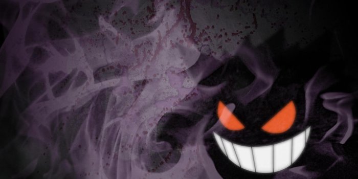 1920x1080 Got bored and threw together a Gengar wallpaper. : pokemon