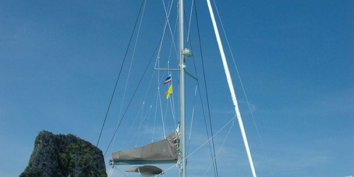 800x1203 Catamaran SEA SPIRIT - At Anchor – Luxury Yacht Browser | by