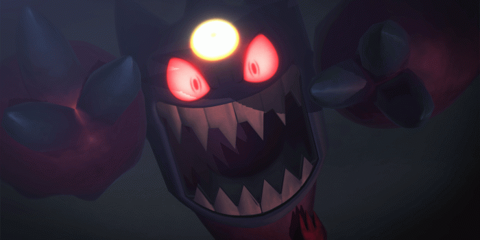 1920x1080 Wide HD Mega Gengar Wallpaper